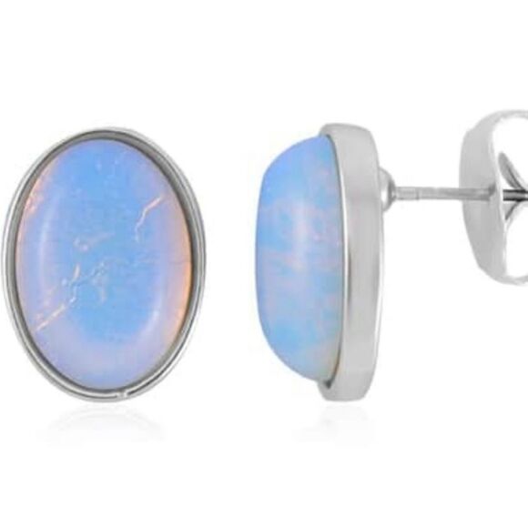 Opalite Bracelet, Ring, Earrings & Pendant Necklace - Picture 15 of 16